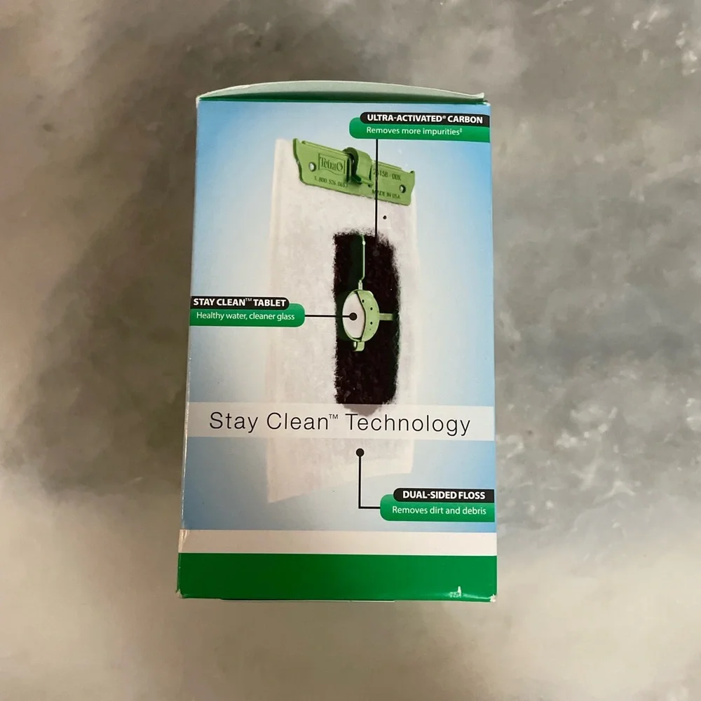 Tetra Bio-Bag Cartridges W/StayClean for Whisper IQ Power Filter/Interna/Externa